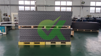 professional skid steer ground protection mats 2’x8′ application